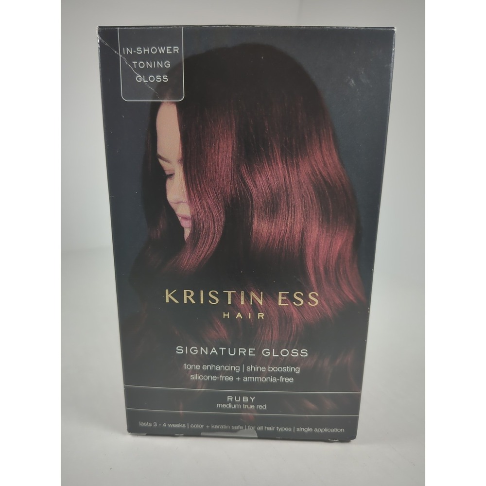 Kristen Ess Hair Signature Gloss RUBY Sealed Box Rare Color Kit NEW